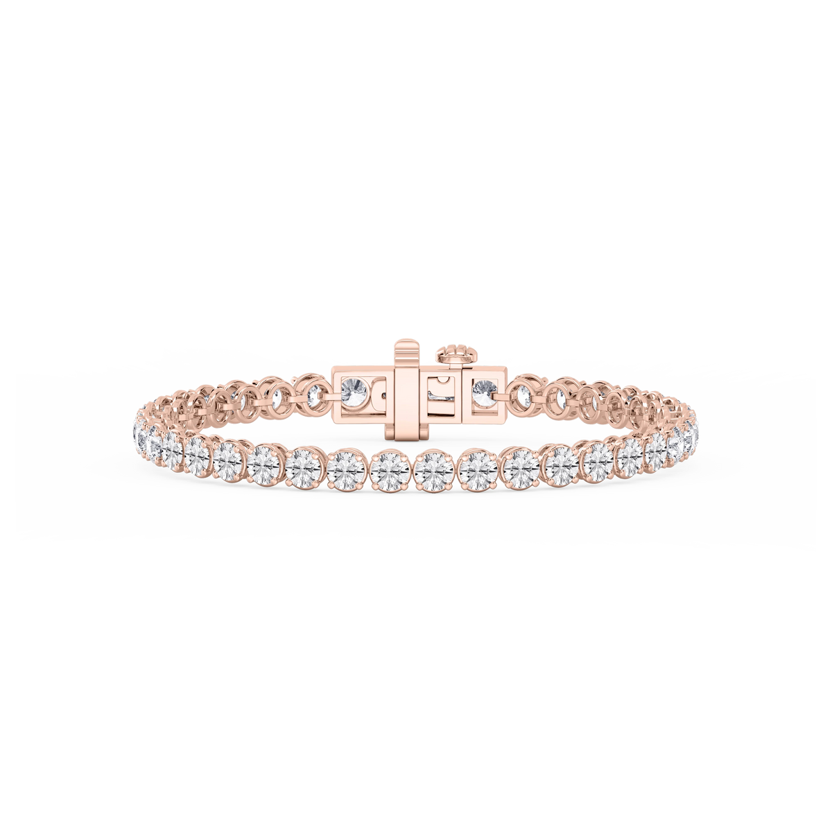 Round LGD Classic Four Prong Tennis Bracelet