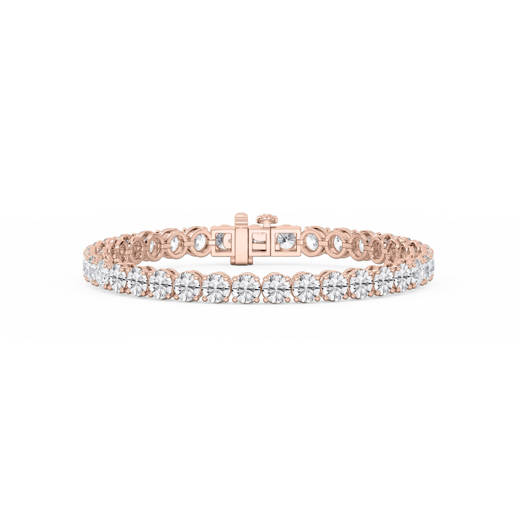 Round LGD Classic Four Prong Tennis Bracelet