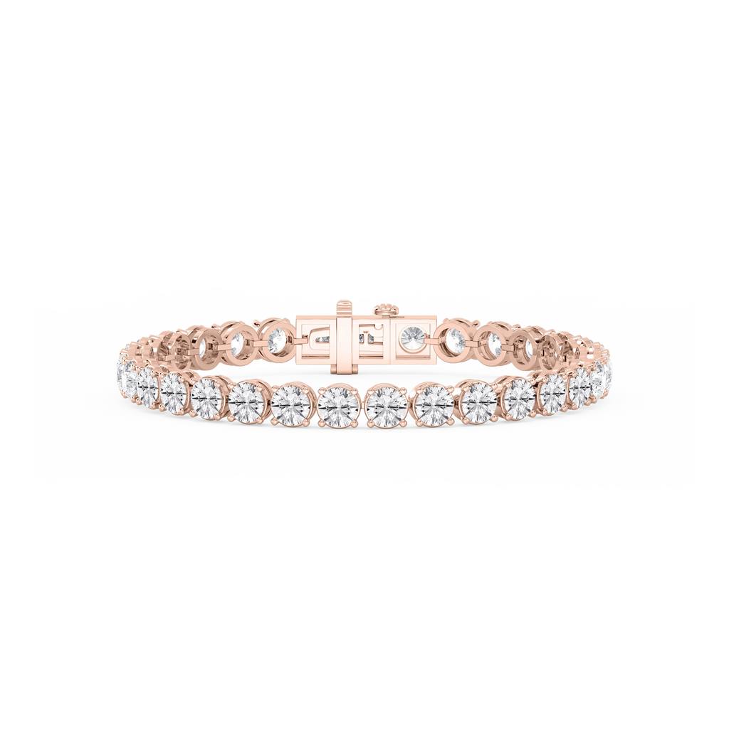 Round LGD Classic Four Prong Tennis Bracelet