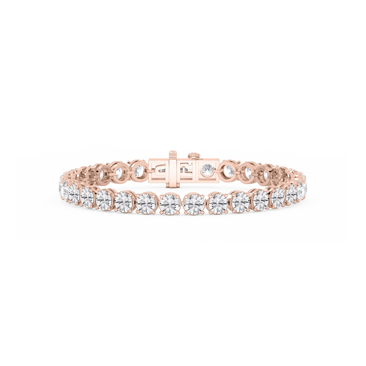 Round LGD Classic Four Prong Tennis Bracelet
