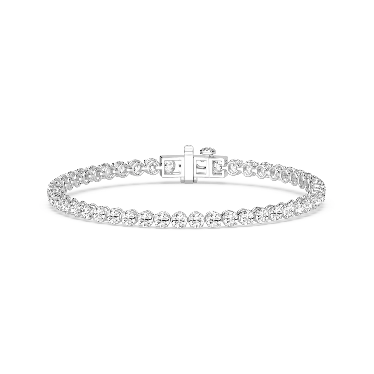 Round LGD Classic Four Prong Tennis Bracelet