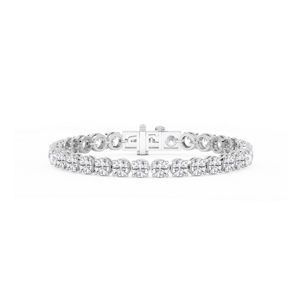 Round LGD Classic Four Prong Tennis Bracelet
