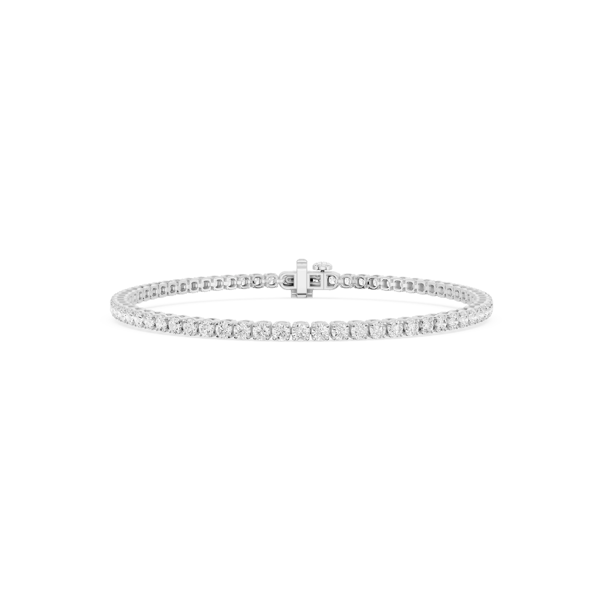 Round LGD Petite Classic Four Prong Tennis Bracelet