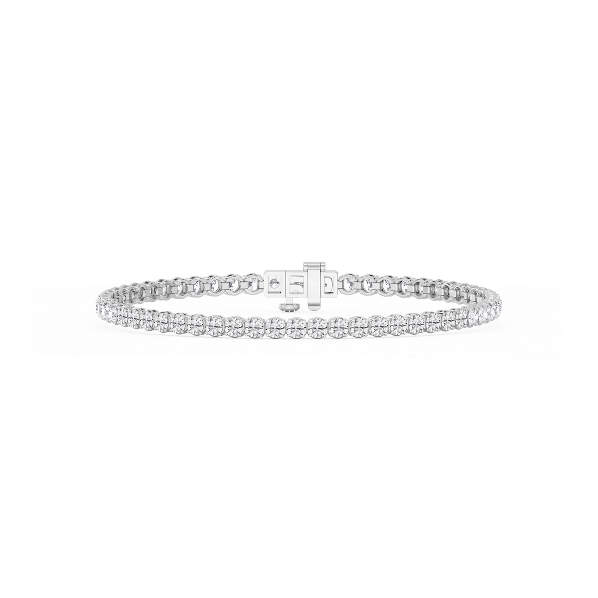 Round LGD Petite Classic Four Prong Tennis Bracelet