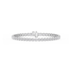 Round LGD Petite Classic Four Prong Tennis Bracelet
