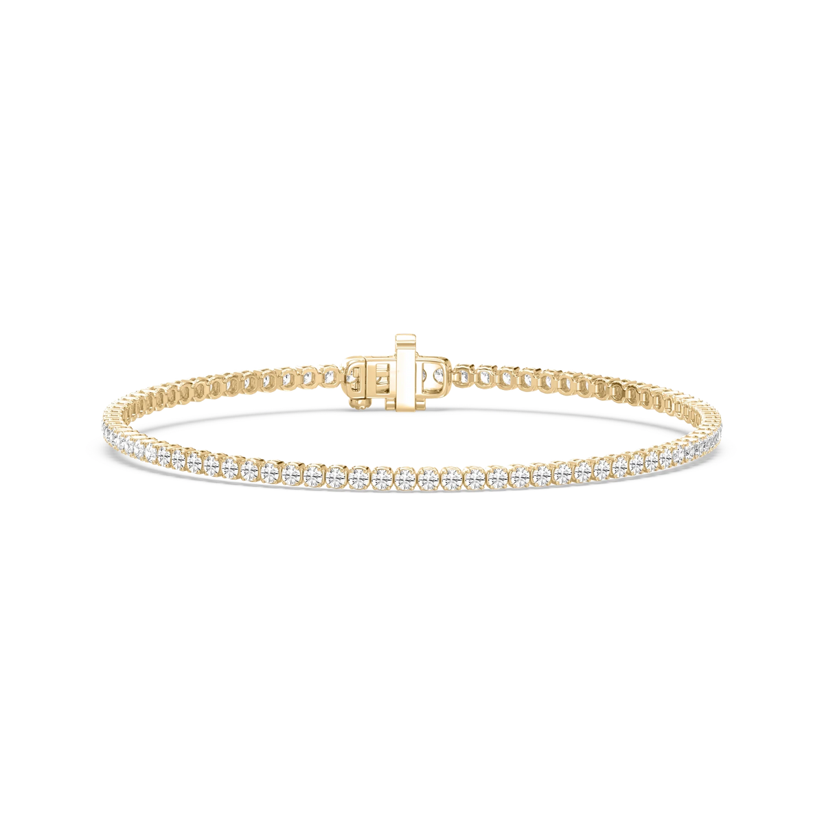 Round LGD Petite Classic Four Prong Tennis Bracelet