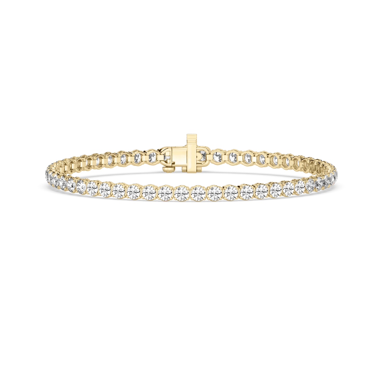 Round LGD Petite Classic Four Prong Tennis Bracelet