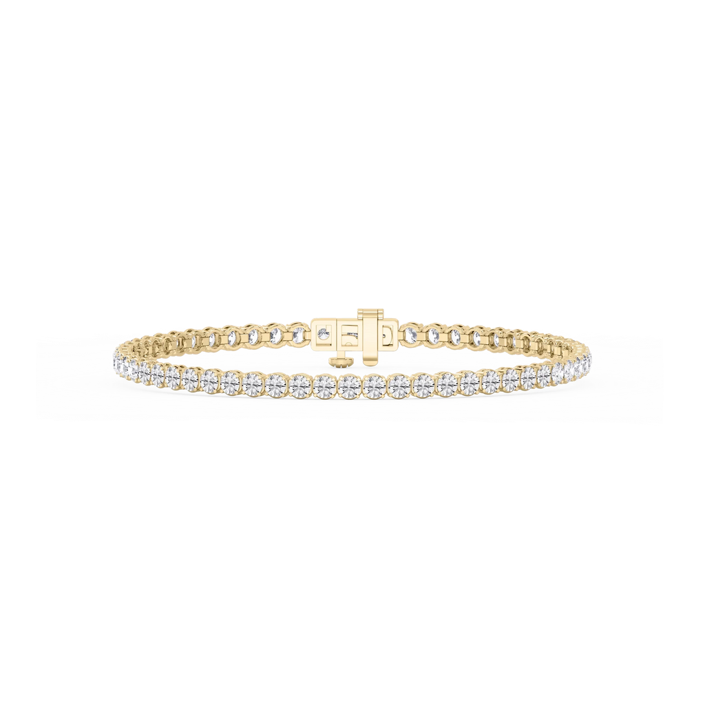 Round LGD Petite Classic Four Prong Tennis Bracelet