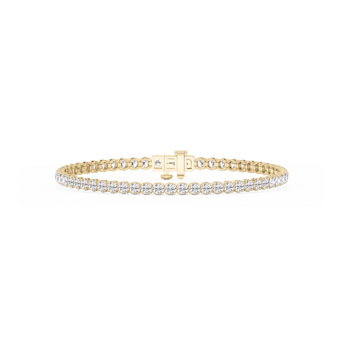 Round LGD Petite Classic Four Prong Tennis Bracelet