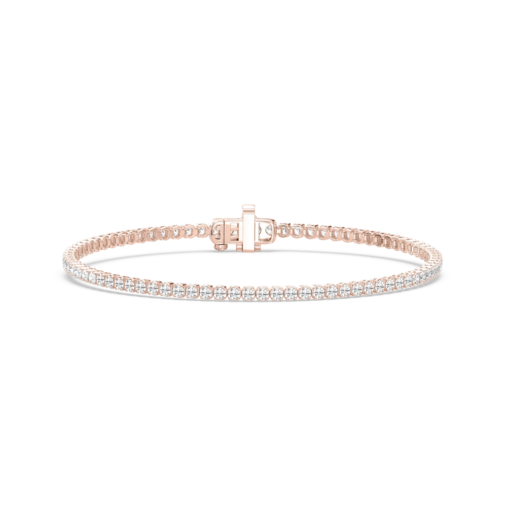 Round LGD Petite Classic Four Prong Tennis Bracelet