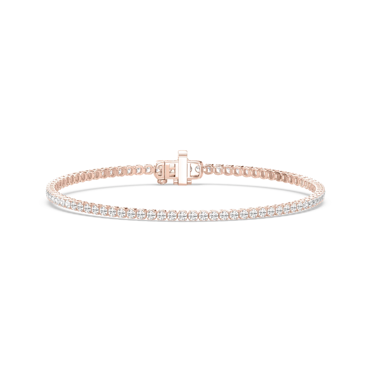Round LGD Petite Classic Four Prong Tennis Bracelet