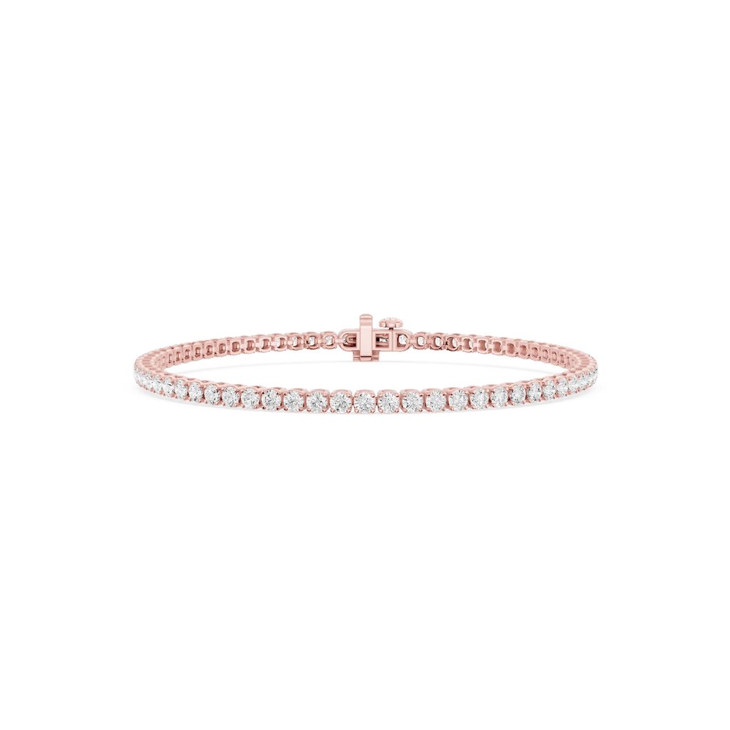Round LGD Petite Classic Four Prong Tennis Bracelet