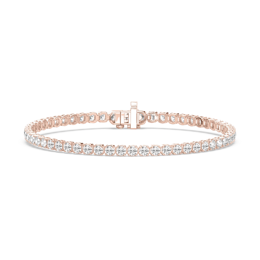 Round LGD Petite Classic Four Prong Tennis Bracelet