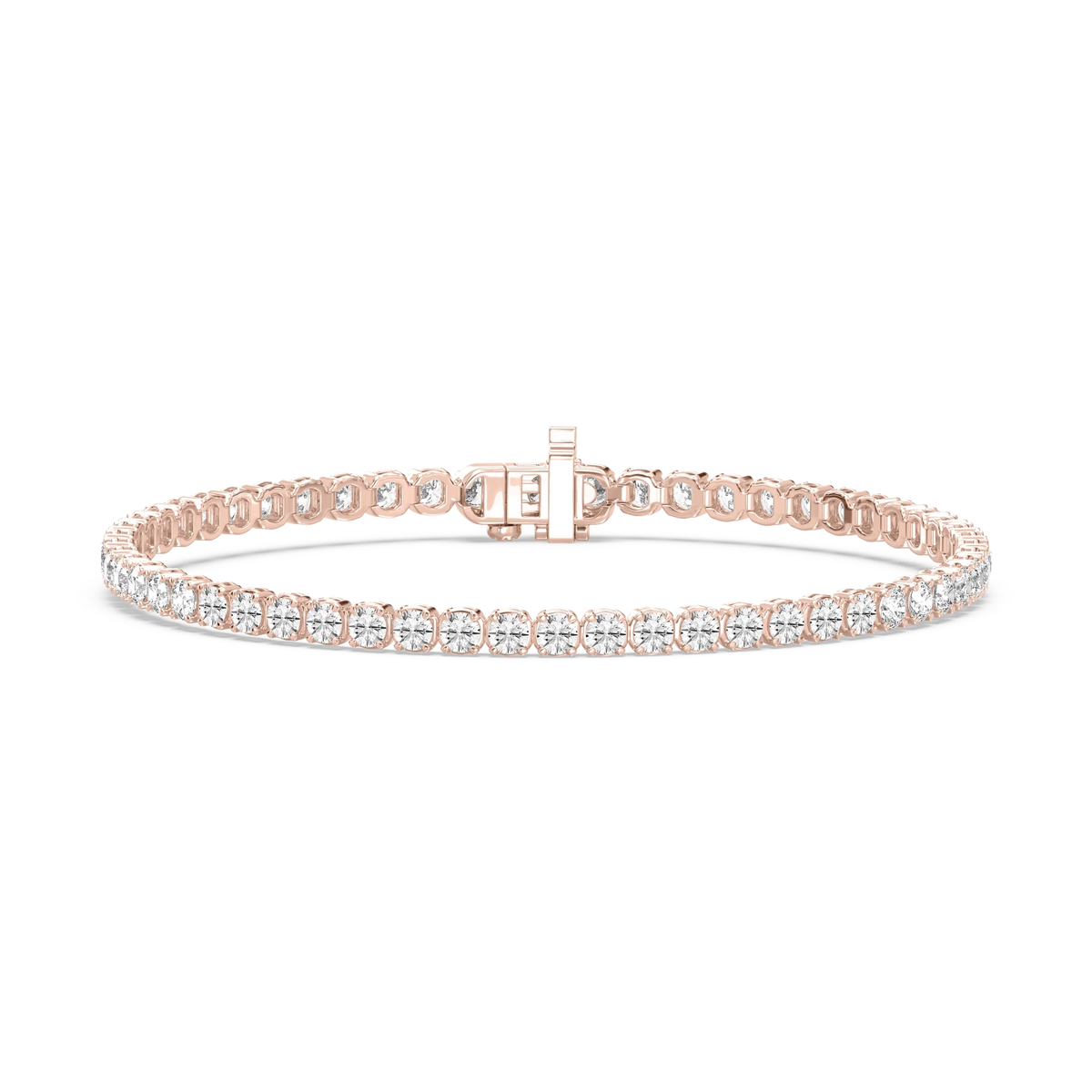 Round LGD Petite Classic Four Prong Tennis Bracelet
