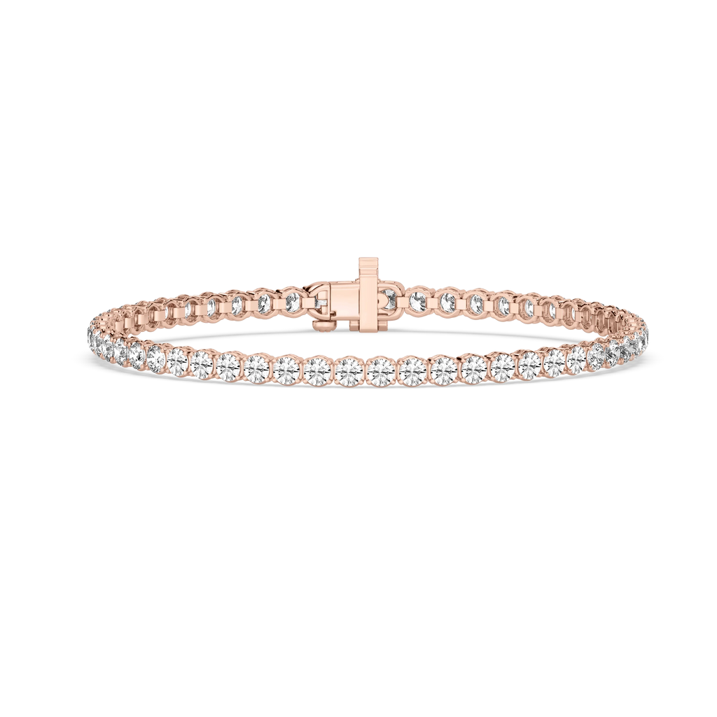 Round LGD Petite Classic Four Prong Tennis Bracelet