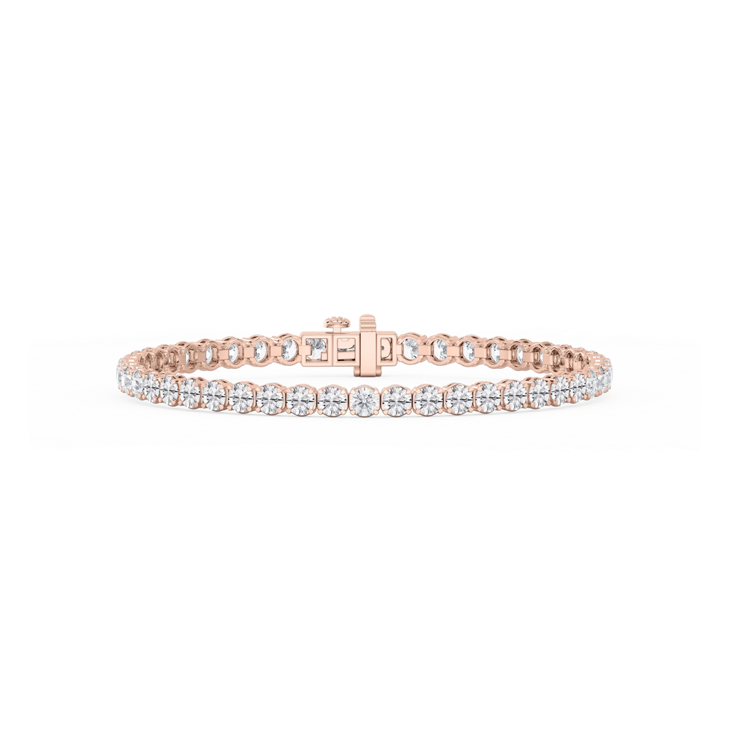 Round LGD Petite Classic Four Prong Tennis Bracelet