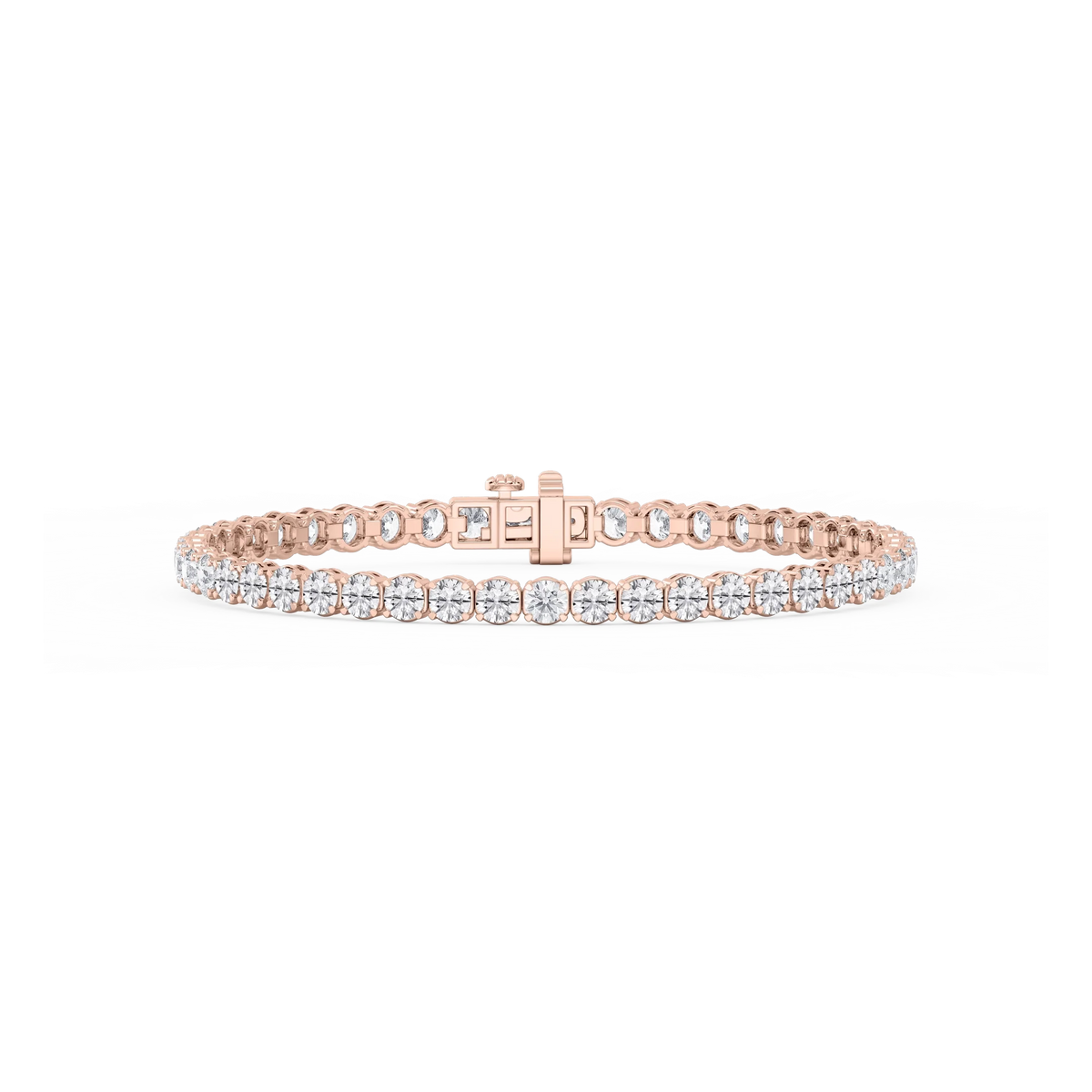 Round LGD Petite Classic Four Prong Tennis Bracelet