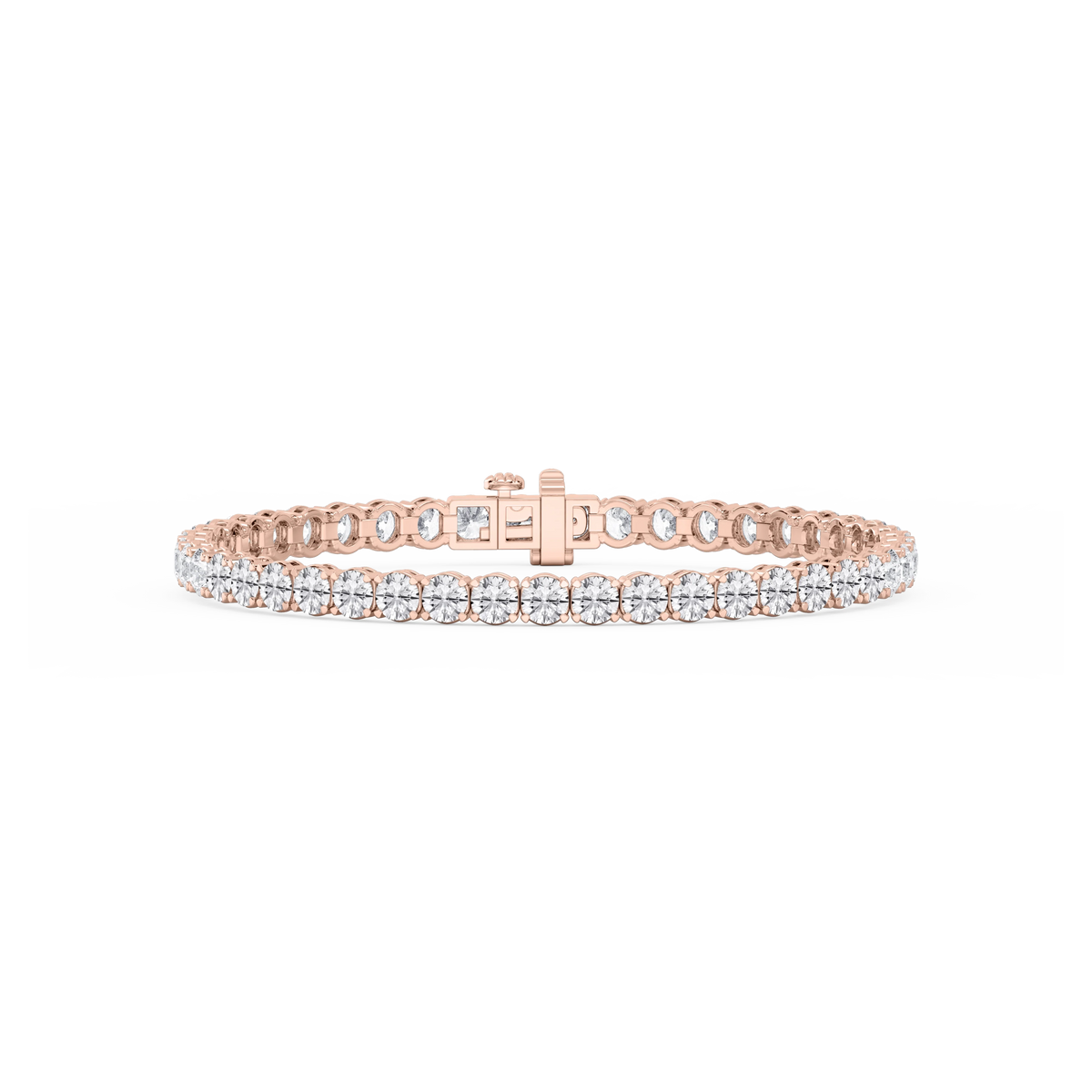 Round LGD Petite Classic Four Prong Tennis Bracelet