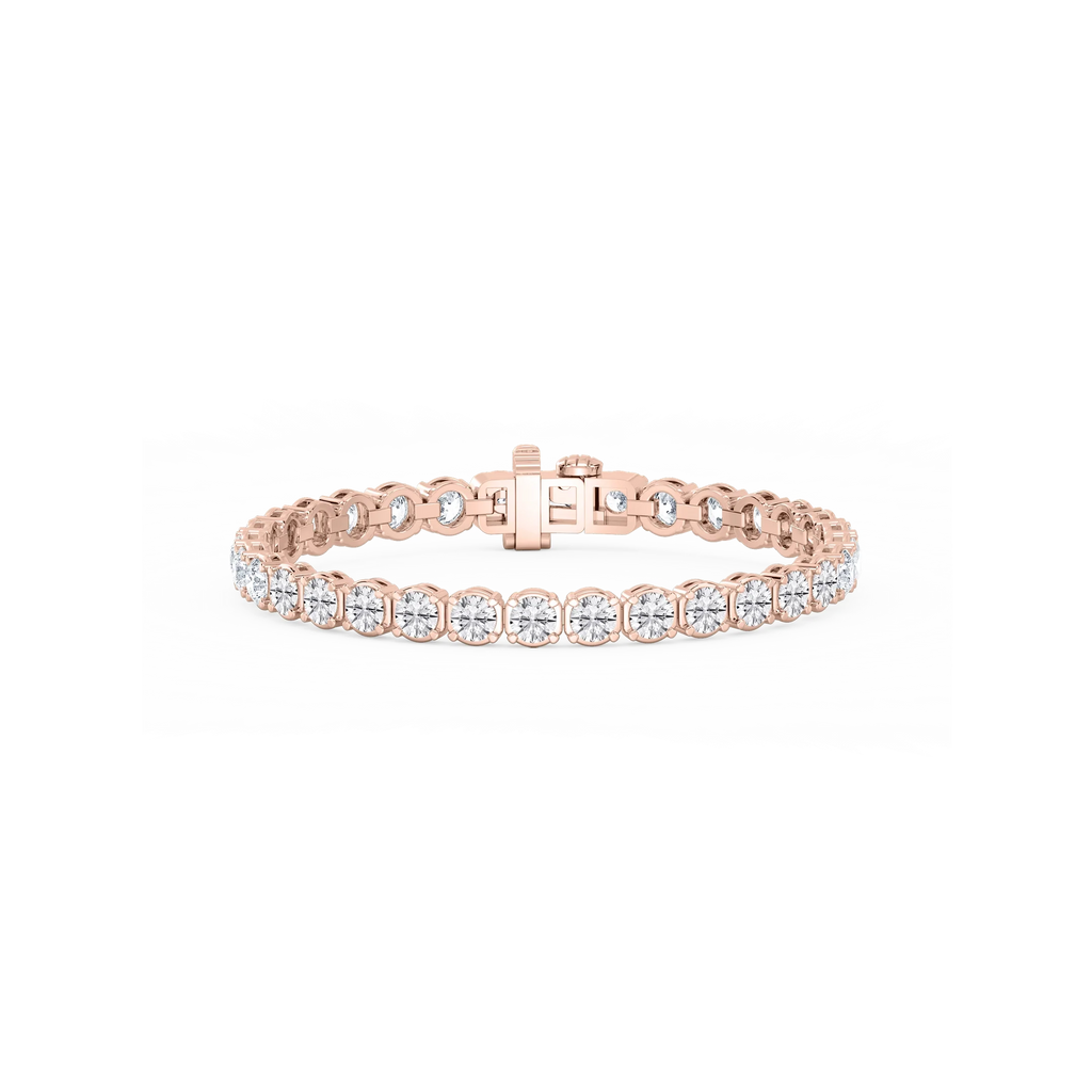 Round LGD Petite Classic Four Prong Tennis Bracelet