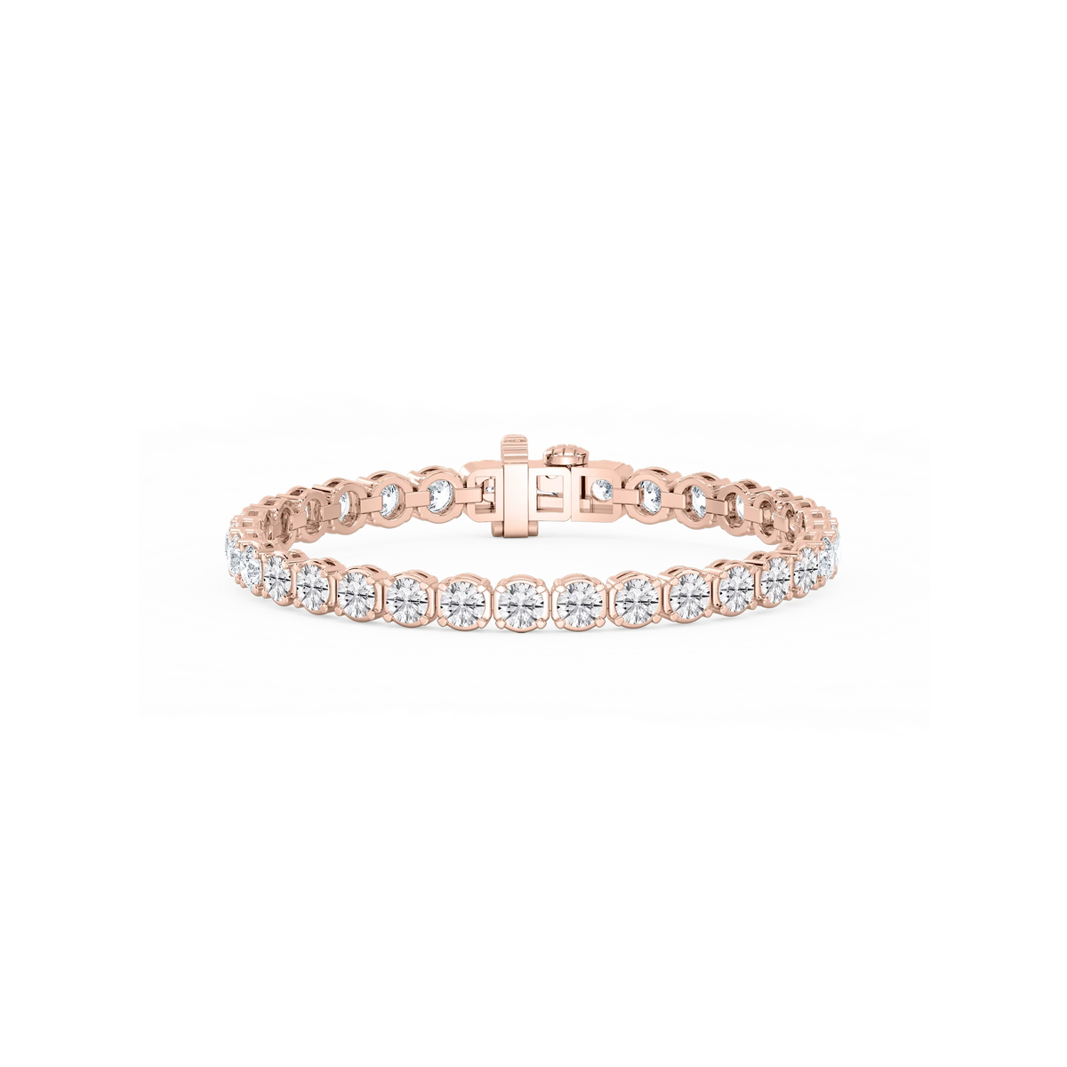 Round LGD Petite Classic Four Prong Tennis Bracelet