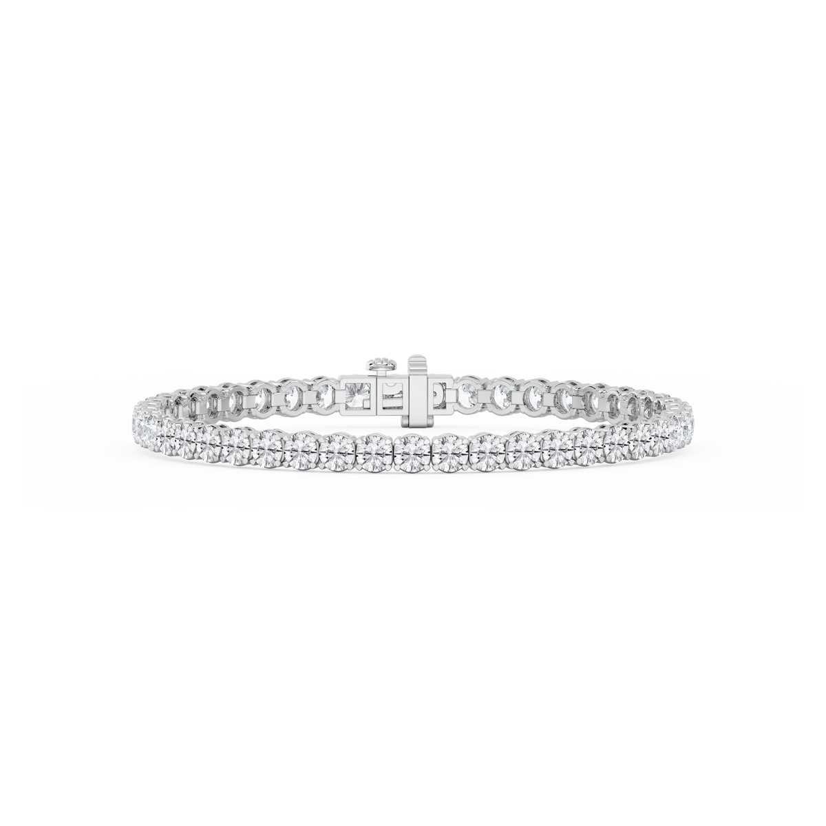 Round LGD Petite Classic Four Prong Tennis Bracelet