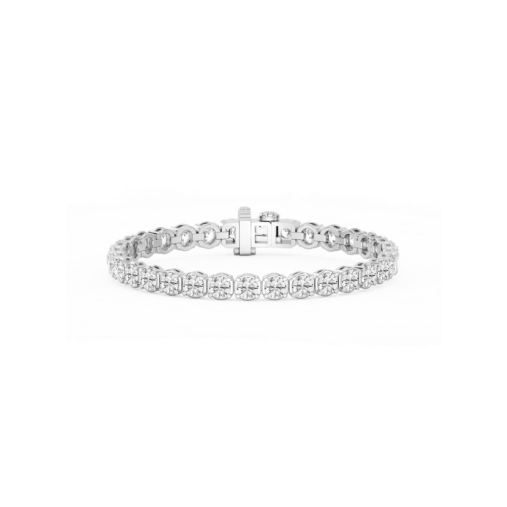 Round LGD Petite Classic Four Prong Tennis Bracelet