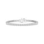 Round LGD Classic Box Four Prong Tennis Bracelet