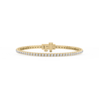 Round LGD Classic Box Four Prong Tennis Bracelet