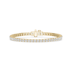 Round LGD Classic Box Four Prong Tennis Bracelet