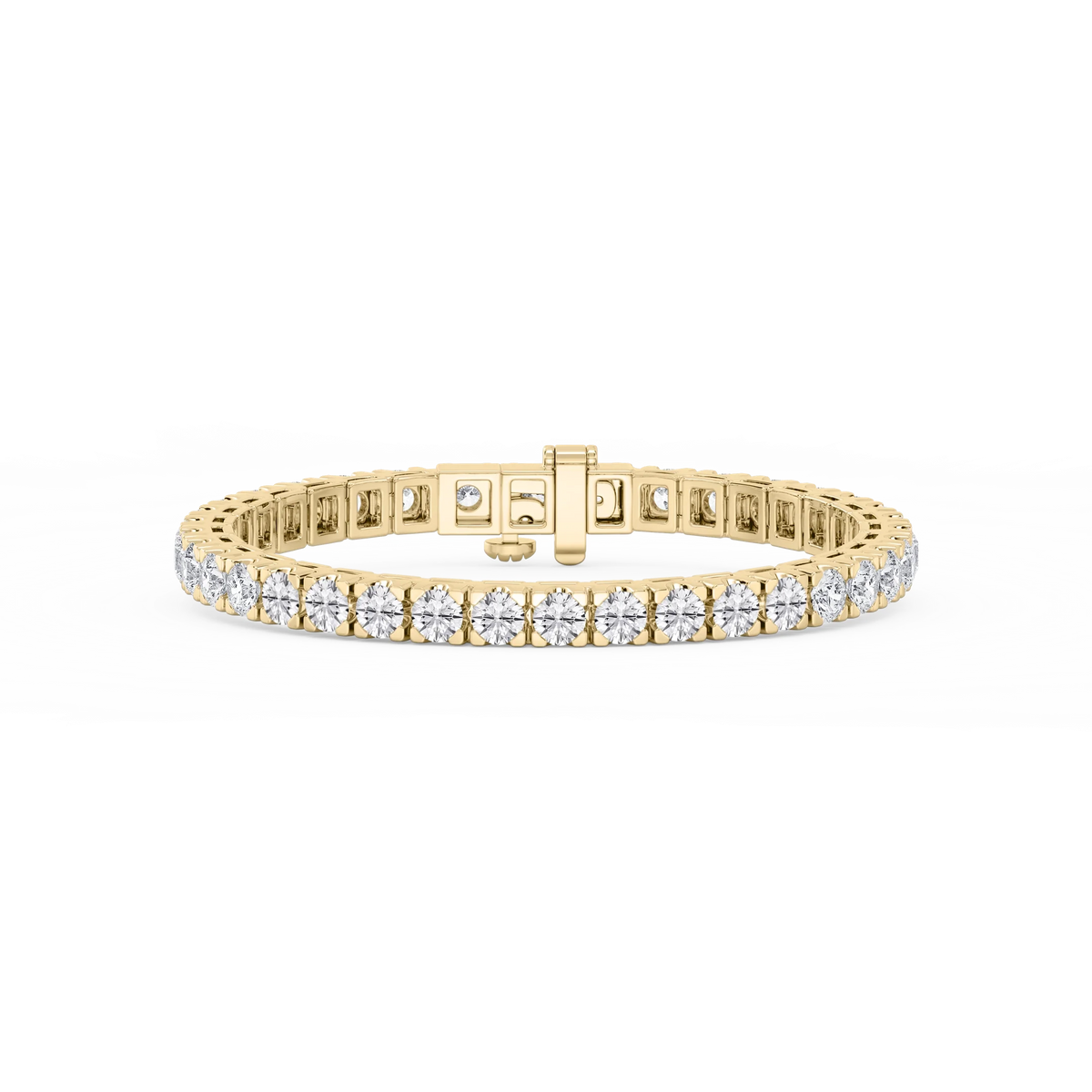 Round LGD Classic Box Four Prong Tennis Bracelet