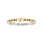 Round LGD Classic Box Four Prong Tennis Bracelet