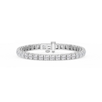 Round LGD Classic Box Four Prong Tennis Bracelet
