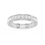 Serena Emerald LGD Half Bezel Eternity Band
