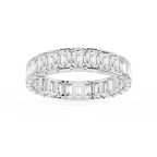 Serena Emerald LGD Half Bezel Eternity Band
