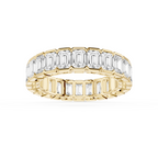 Serena Emerald LGD Half Bezel Eternity Band