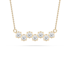 1 ⅓ ctw Round LGD Seven Stones of Grace Necklace - 18 Inches