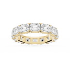 Shiloh Oval LGD East West Eternity Band - 14K Yellow Gold / 7 ctw
