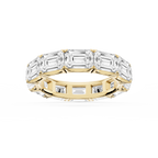 Shiloh Oval LGD East West Eternity Band - 14K Yellow Gold / 8 ctw