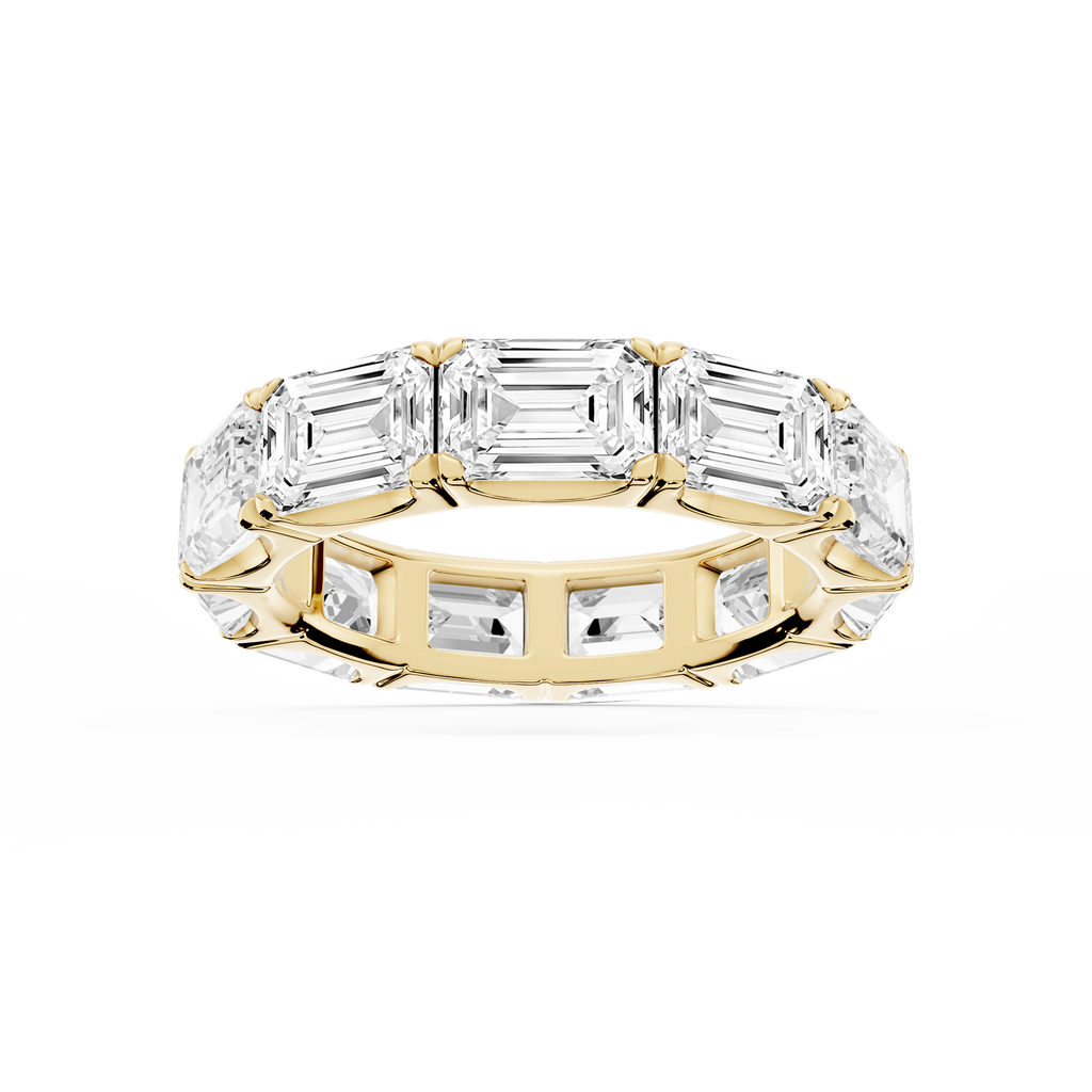 Shiloh Oval LGD East West Eternity Band - 14K Yellow Gold / 9 ctw
