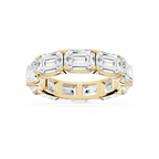 Shiloh Oval LGD East West Eternity Band - 14K Yellow Gold / 9 ctw