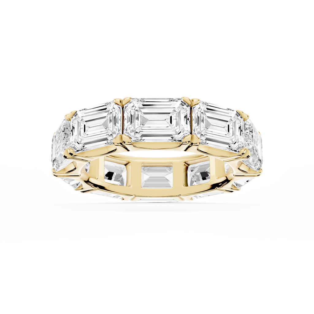 Shiloh Oval LGD East West Eternity Band - 14K Yellow Gold / 10 ctw