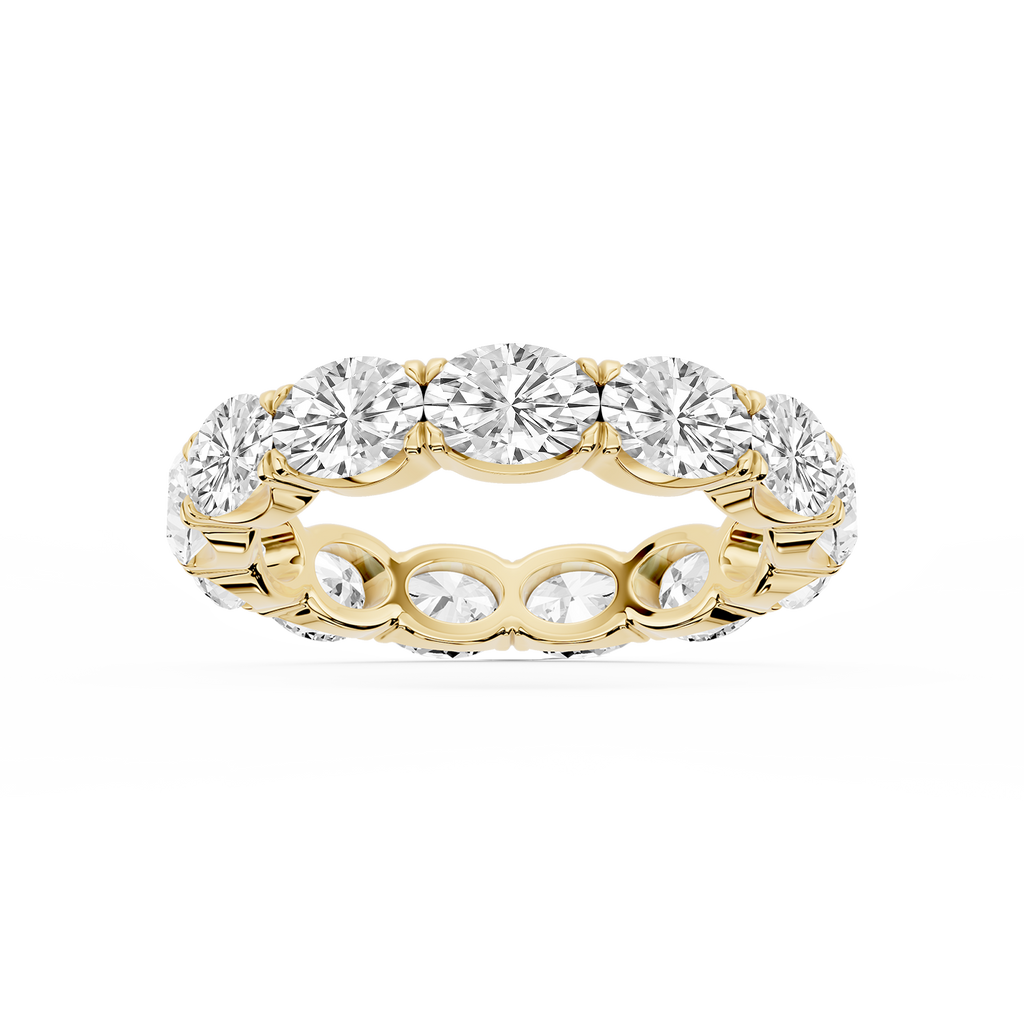 Shiloh Oval LGD East West Eternity Band - 18K Yellow Gold / 4 ctw