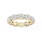 Shiloh Oval LGD East West Eternity Band - 18K Yellow Gold / 5 ctw