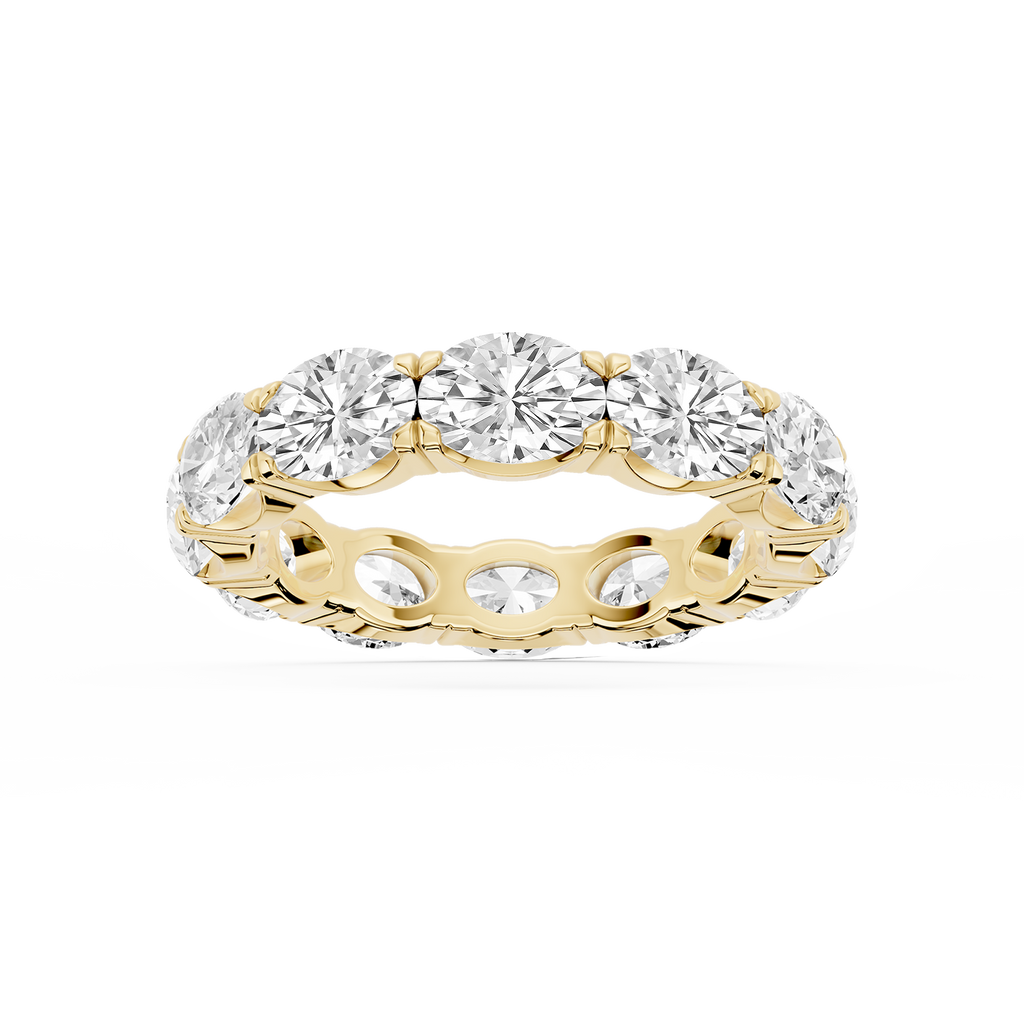Shiloh Oval LGD East West Eternity Band - 18K Yellow Gold / 7 ctw