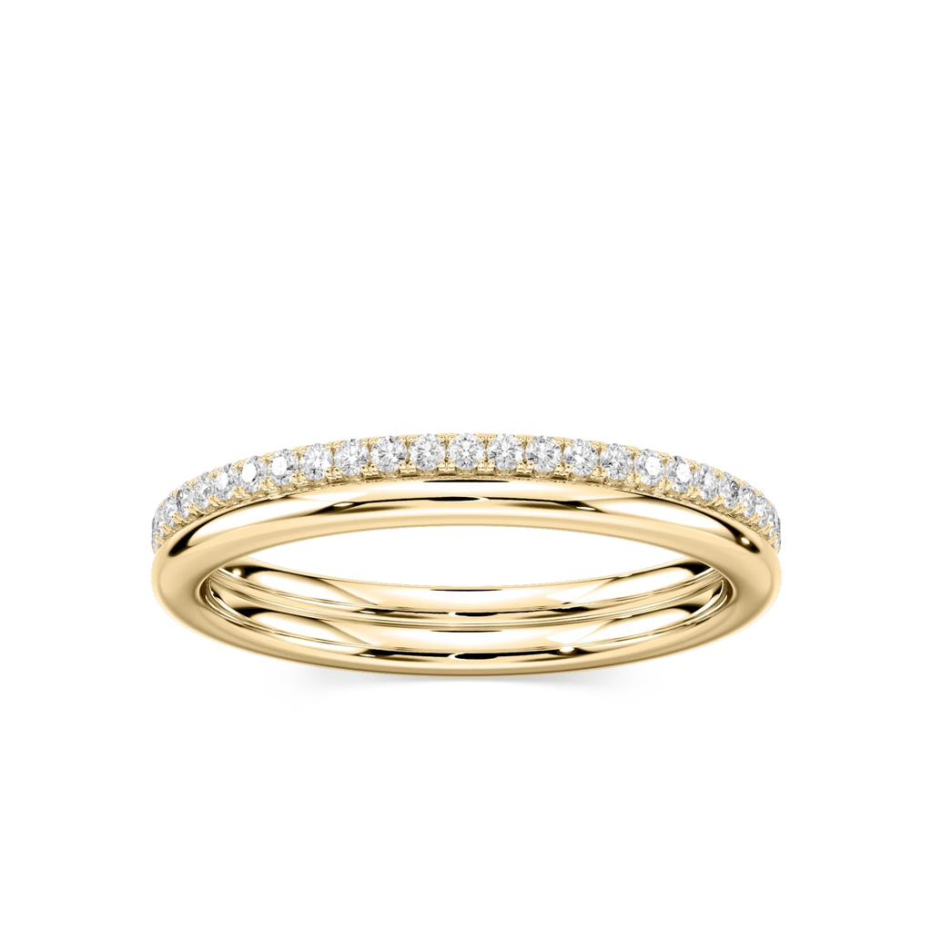 Solice 1/3 ctw Round LGD Double Row Eternity Band
