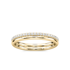 Solice 1/3 ctw Round LGD Double Row Eternity Band
