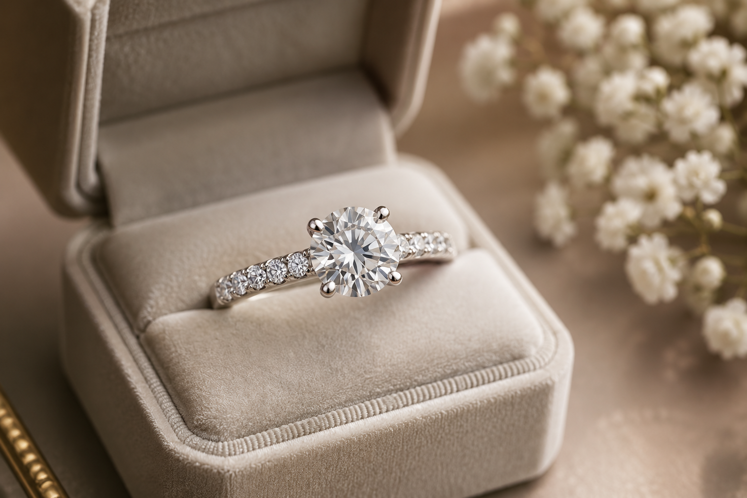 Yuga Diamonds engagement ring